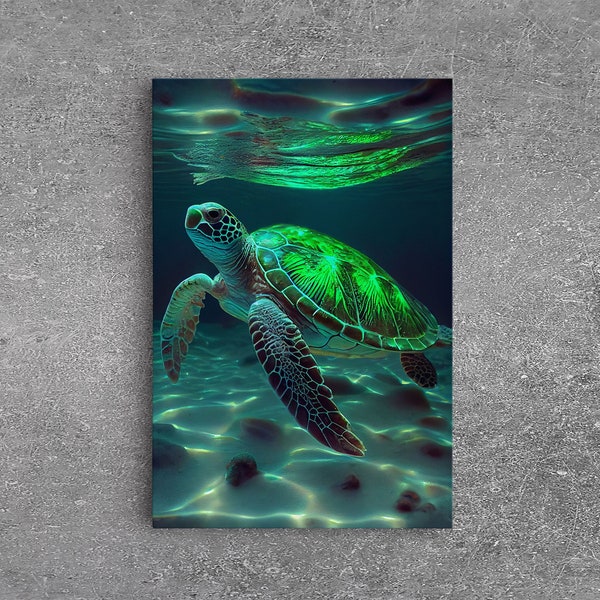 Turtle Picture Frame Etsy
