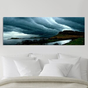 Storm Clouds Seascape Ocean Sea Islands Fine Art Print, Wall Art Print, Wall Decor, Wall Poster