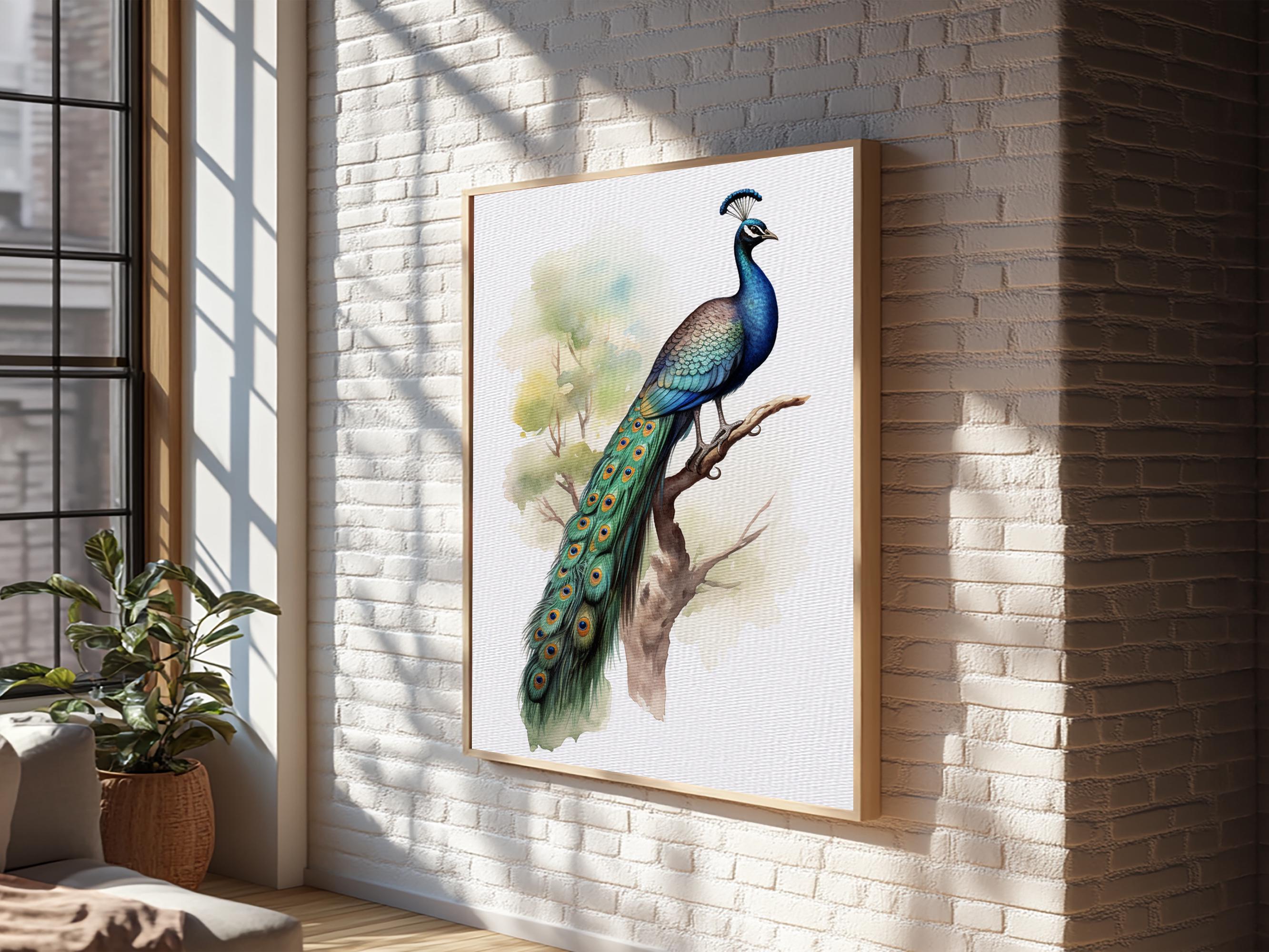 Peacock Wall Art, 24