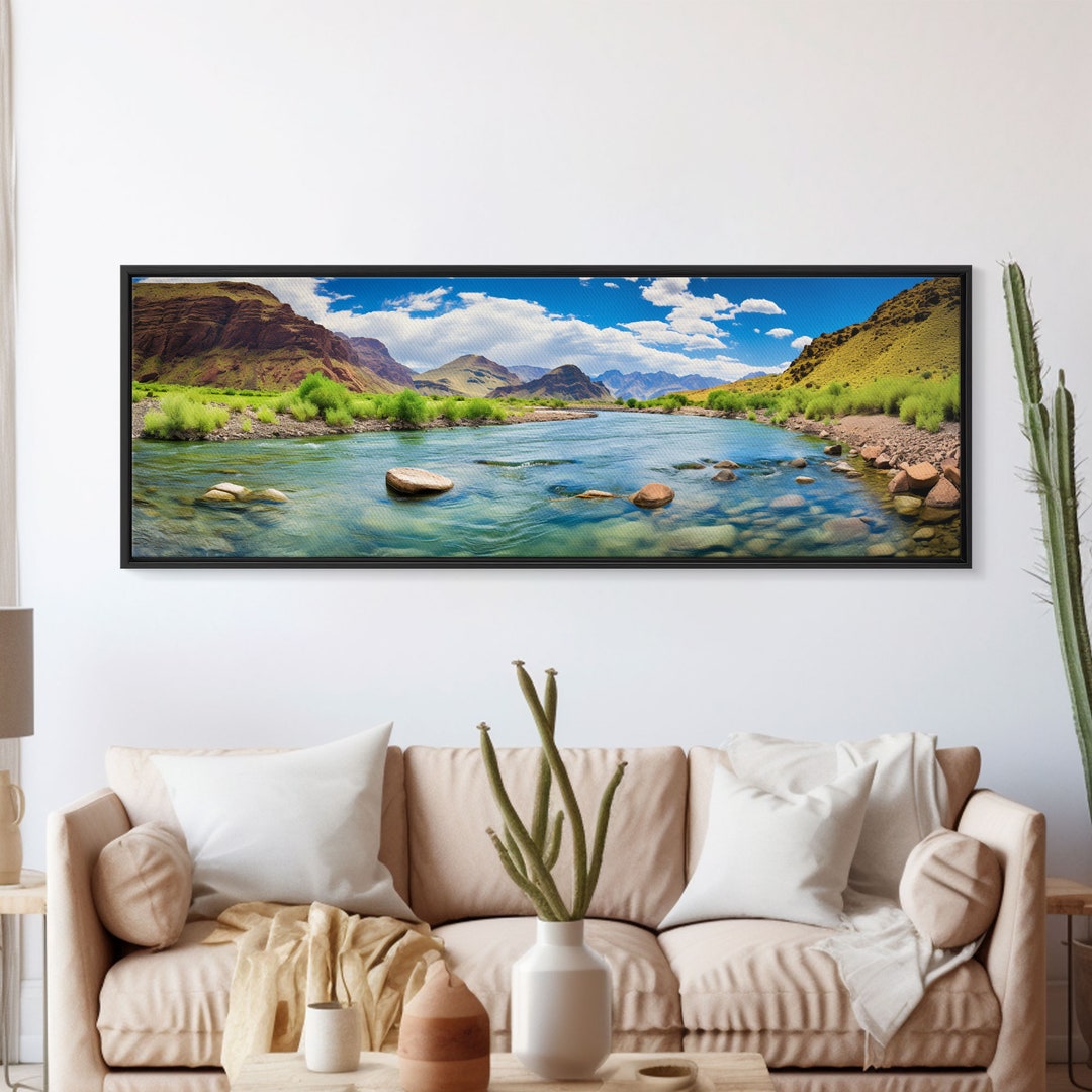 Panoramic of the Colorado River, Extra Large Wall Art, Panoramic Wall Art, Panoramic Print
