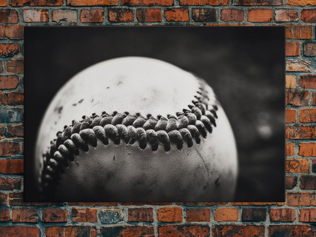 Vintage Baseballs Art, Baseball Still Life Photo Print ,decorating