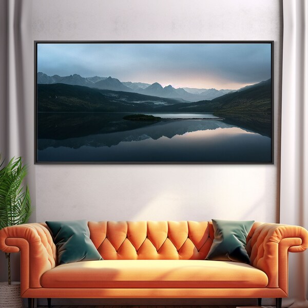 Large Lake Wall Art Etsy