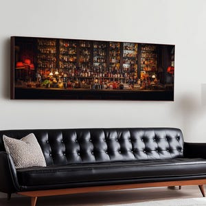 Bar Cart Decor, Framed Wall Art, Vintage Liquor Cabinet Photography Print, Bar Decor, Home Bar Decor, Western Art, Modern Bar Decor image 16