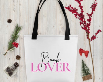 Book Lover Tote Bag | Book Lover Gift | Book Lover Gift | Book Worm Gift | Romance Reader Bag | Romance Reader Gift