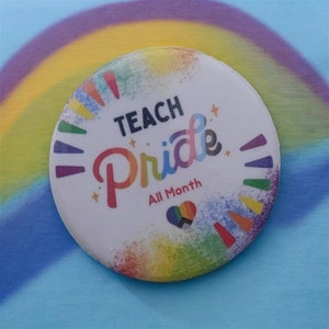 Teach Pride Statement Button
