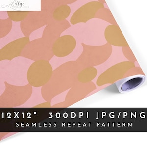 Abstract Retro Seamless Pattern for Commercial Use, Geometric Repeating Seamless Pattern Design, Repeating File,Tiling Designs, Paper,Fabric