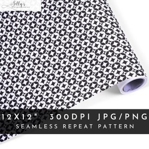 Geometric Pattern for Commercial Use, Abstract Repeating Seamless Pattern Design, Repeating File, Tiling Designs, Paper