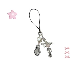 Phonecharm strawberry erdbeere | Handykette | Handyschlaufe | strawberry | Erdbeere | fairycore kawaii cute kpop