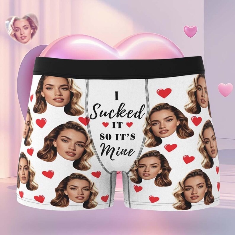 Boxer personalizzati con foto: slip boxer personalizzati con foto, un regalo divertente immagine 17