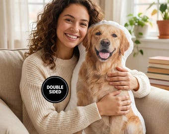 Custom Pet Pillow: Personalized Dog or Cat Photo Cushion