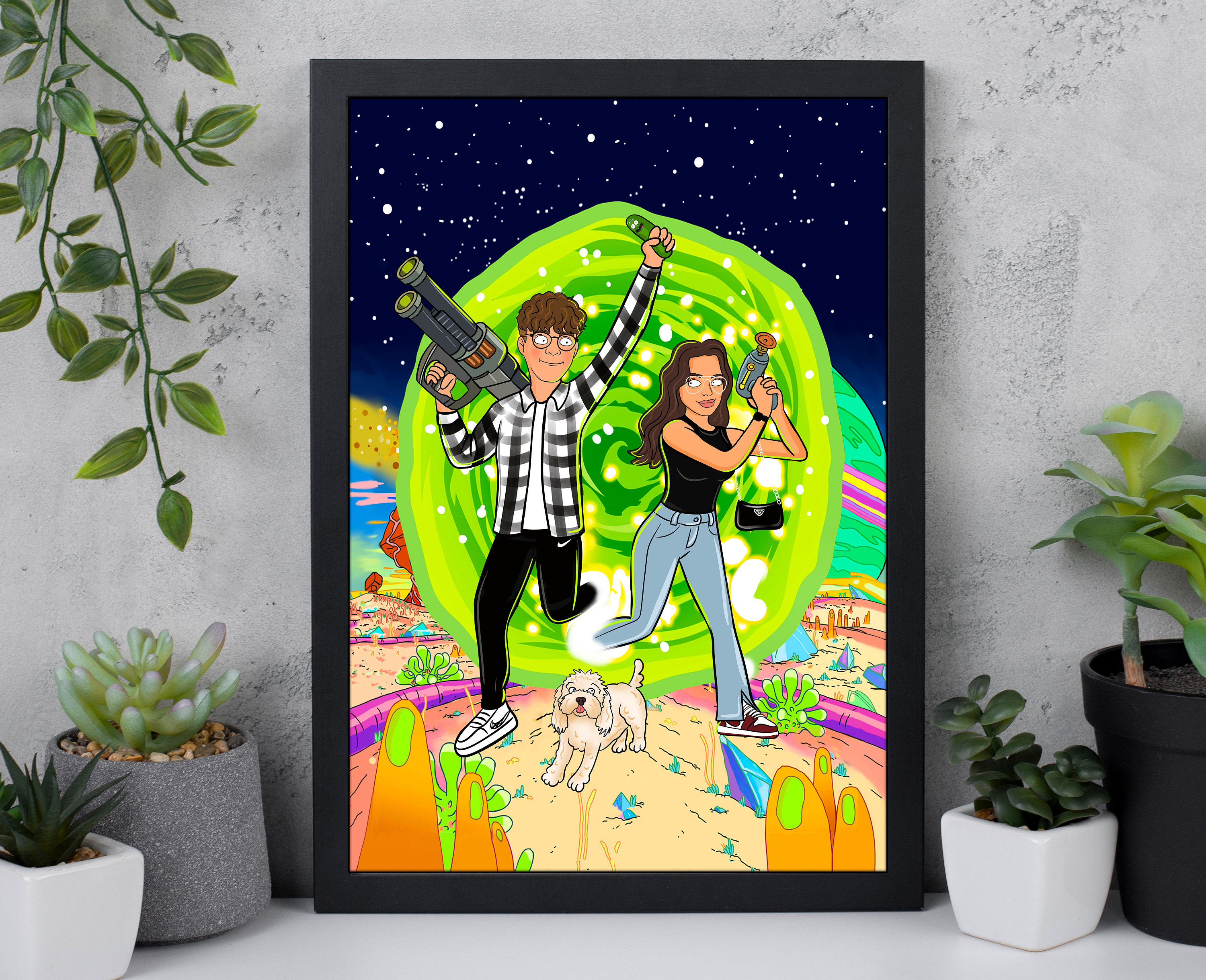 Art - Rick and Morty Art Print for Sale by shortalllentini