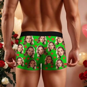Boxer personalizzati con foto: slip boxer personalizzati con foto, un regalo divertente immagine 10