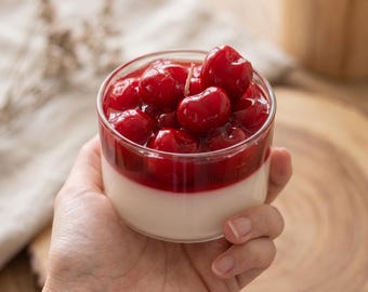 Cherry Candle,  Jar Candle, Handmade Cheery Candles, Sweet Fruit Soy Candle
