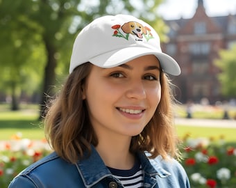 Casquette brodée personnalisée pour chien pour animaux de compagnie