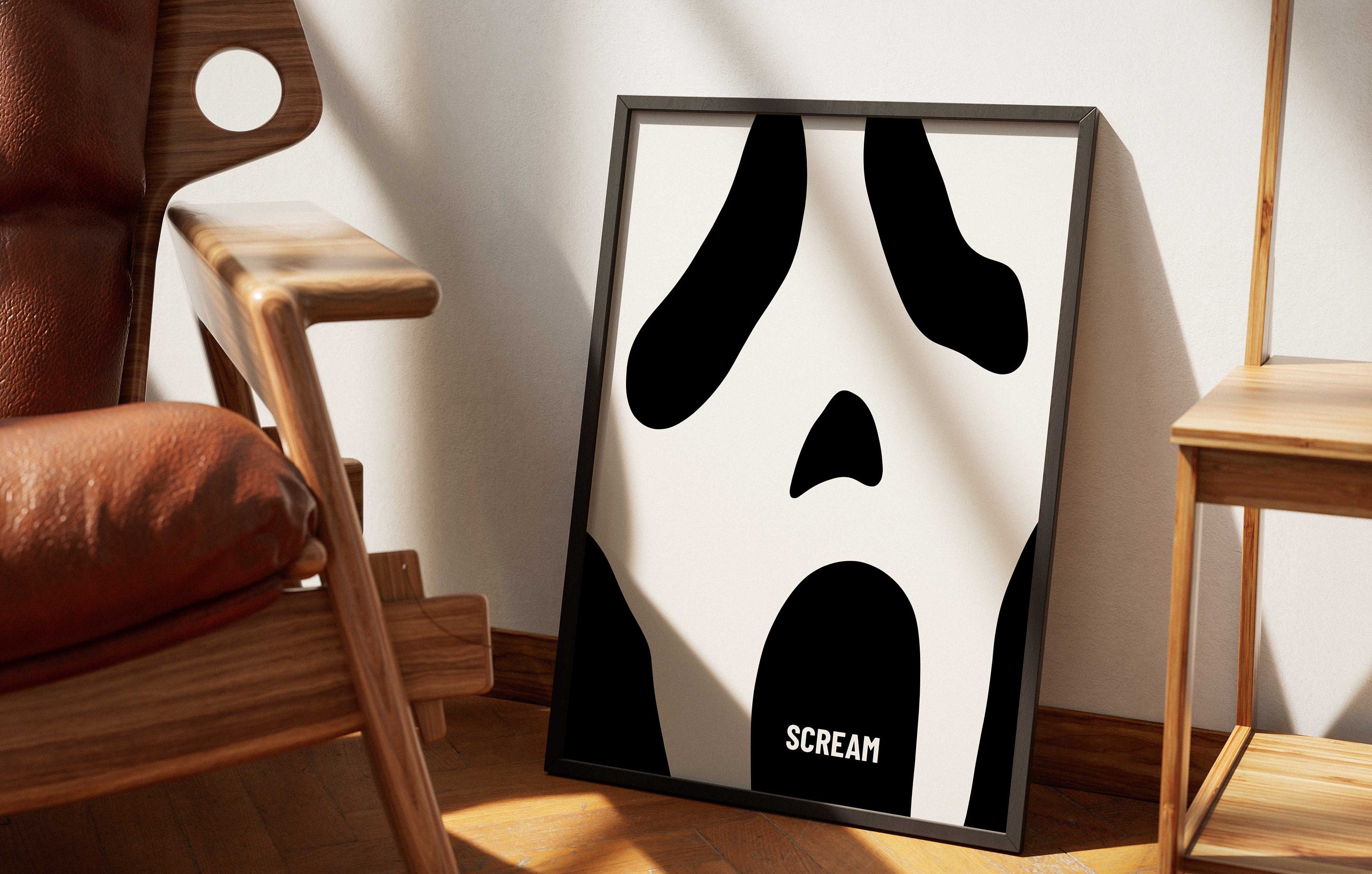 Scream Poster Printable Scream Movie Poster - Etsy