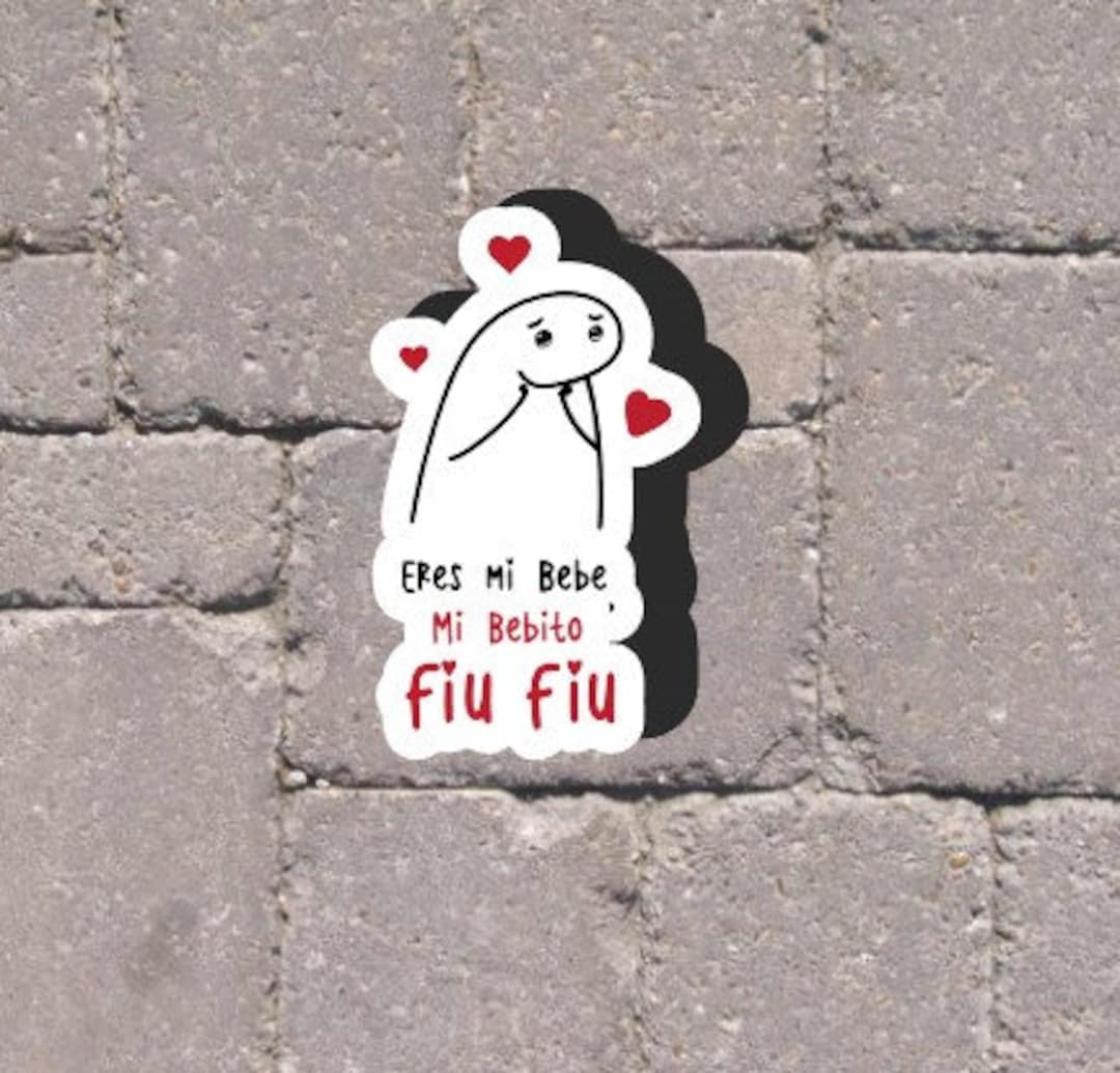 Bebito Fiu Fiu Waterproof Vinyl Sticker, 3high Etsy