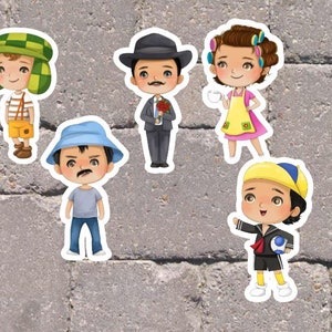El Chavo del 8 , Vinyl Waterproof Stickers 3&quot; High