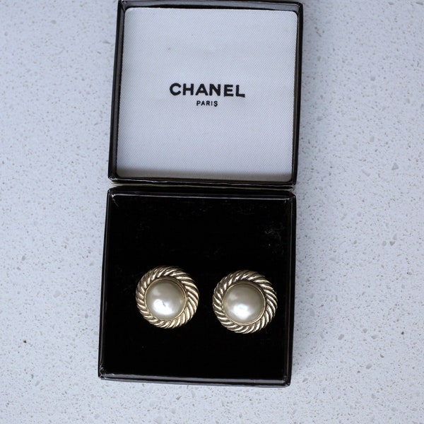Chanel Earrings - Etsy