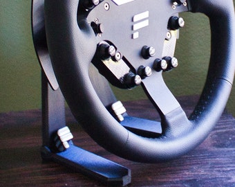 Display Stand for Fanatec 350mm Wheel w/ QR1