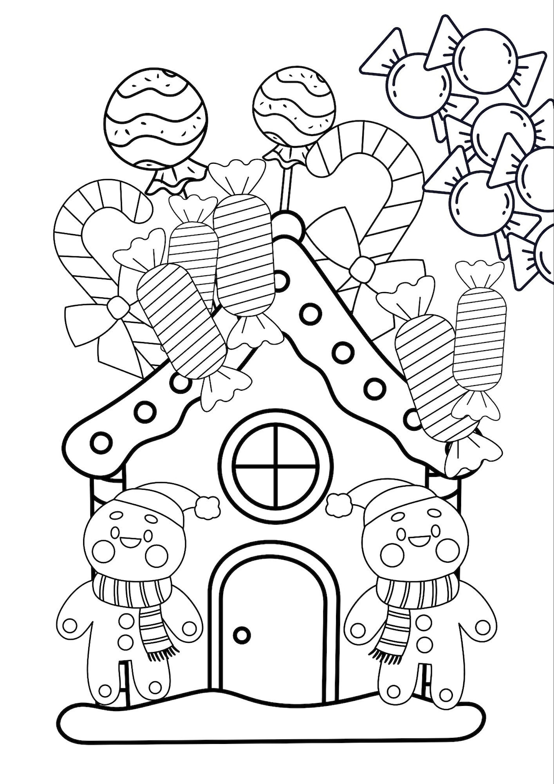 Printable Christmas Colouring Pages Etsy printable-christmas-colouring-pages-etsy