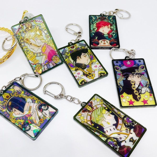 JJ Bizzarely Acrylic Charms Keychains