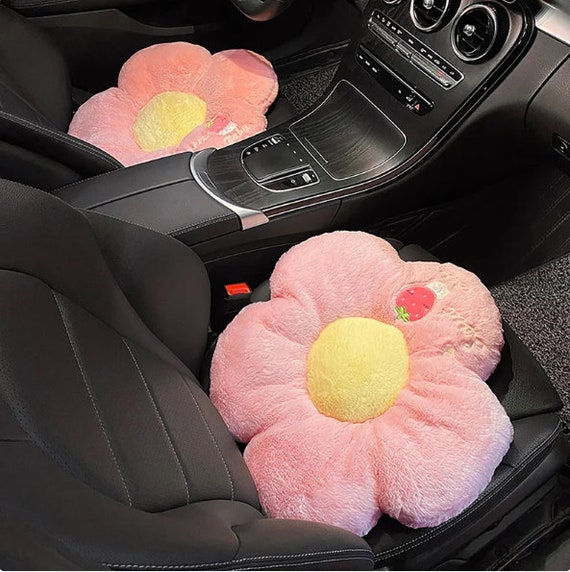 Air Car Cushion Cover Car Seat Support Cushion Driver Lumbar Pad Seat  Lumbar Support, Leather Car Backrest Pad Car Lumbar Support Automotive