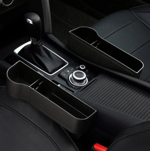 Car Seat Organizer Crevice Storage Box Car Organizer Gap Slit Filler Holder  for Wallet Phone Slit Pocket Auto Car Accessories 