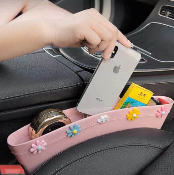 Buy Car Accessories Interior Car Storage Box Seat Gap Car Organizer Mobile  Phone Card Pocket Car Gadget Cup Drink Holder Cutecaraccessoriess Online in  India 
