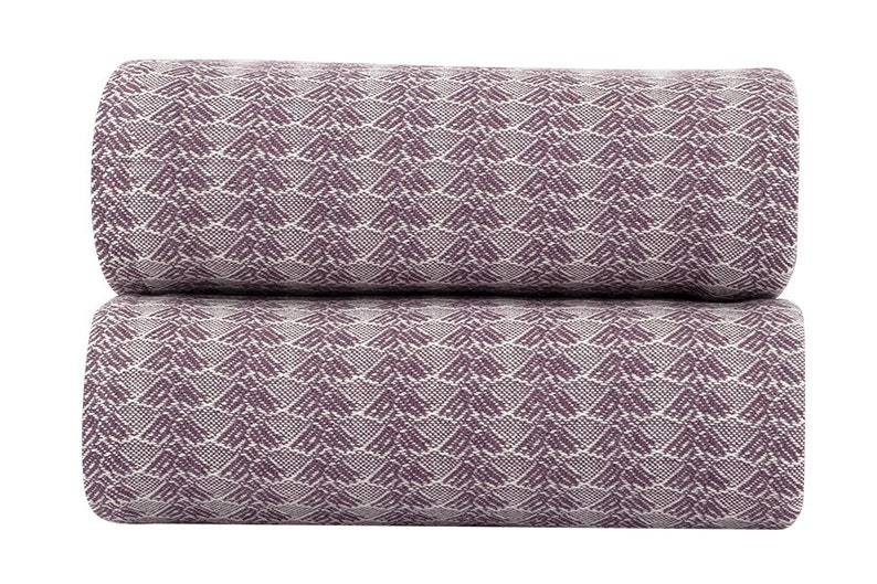 Suvi NYC Throw Blanket, 100 % Quality Turkish Cotton, Lightweight Super Soft Warm Blanket Bed Couch, All Seasons, 78X90 Queen Size Purple
