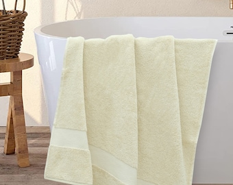 Suvi NYC 2-Piece Bathroom Towel Set 100% Quality Soft Turkish Cotton 600 GSM