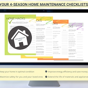 Do-It-Yourself Seasonal Home Maintenance Checklist