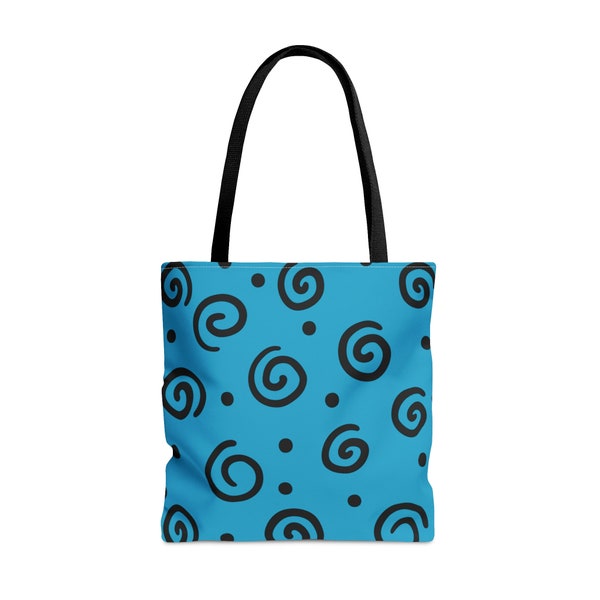 Tote Bag | Spiral Whimsy Turquoise