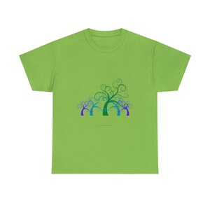 T-Shirt | Swirly Trees Tree Lover Unisex Heavy Cotton T-Shirt
