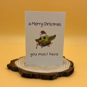 Mini biglietti di Natale divertenti / etichette regalo