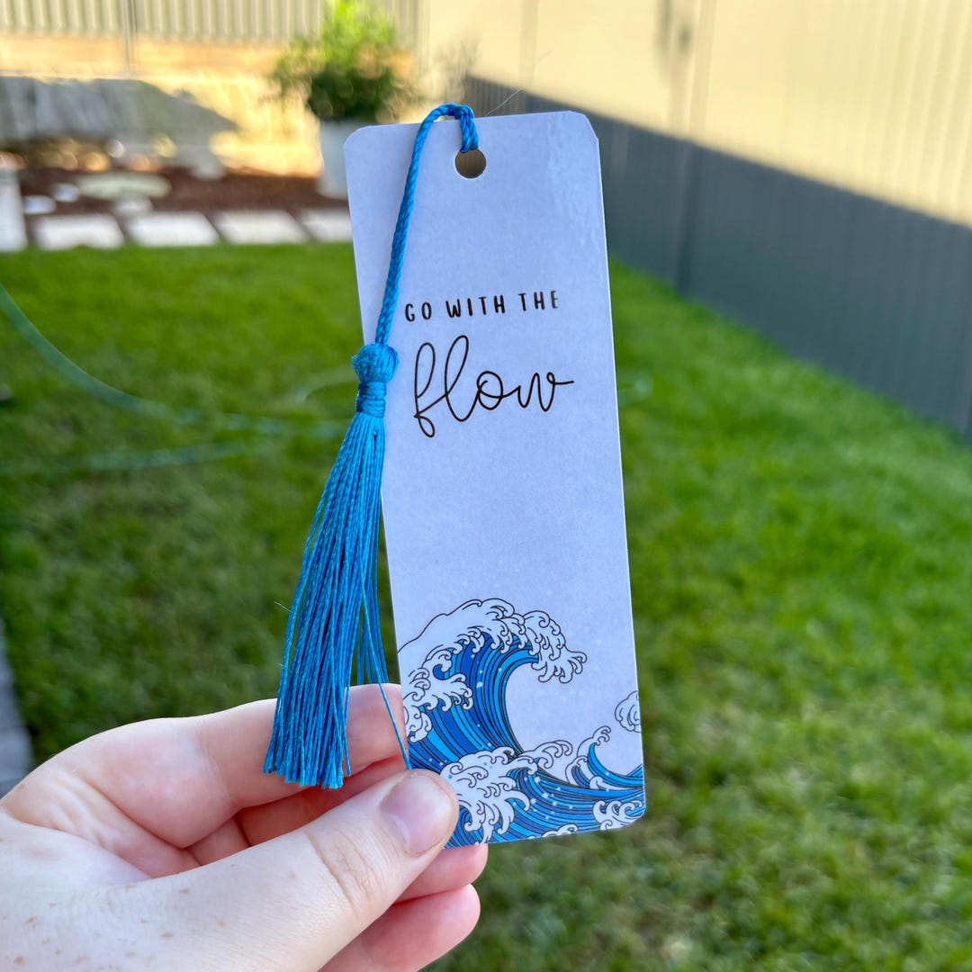 Bookmarks With Tassel | Colourful Designs, Book Lover Gift - Etsy