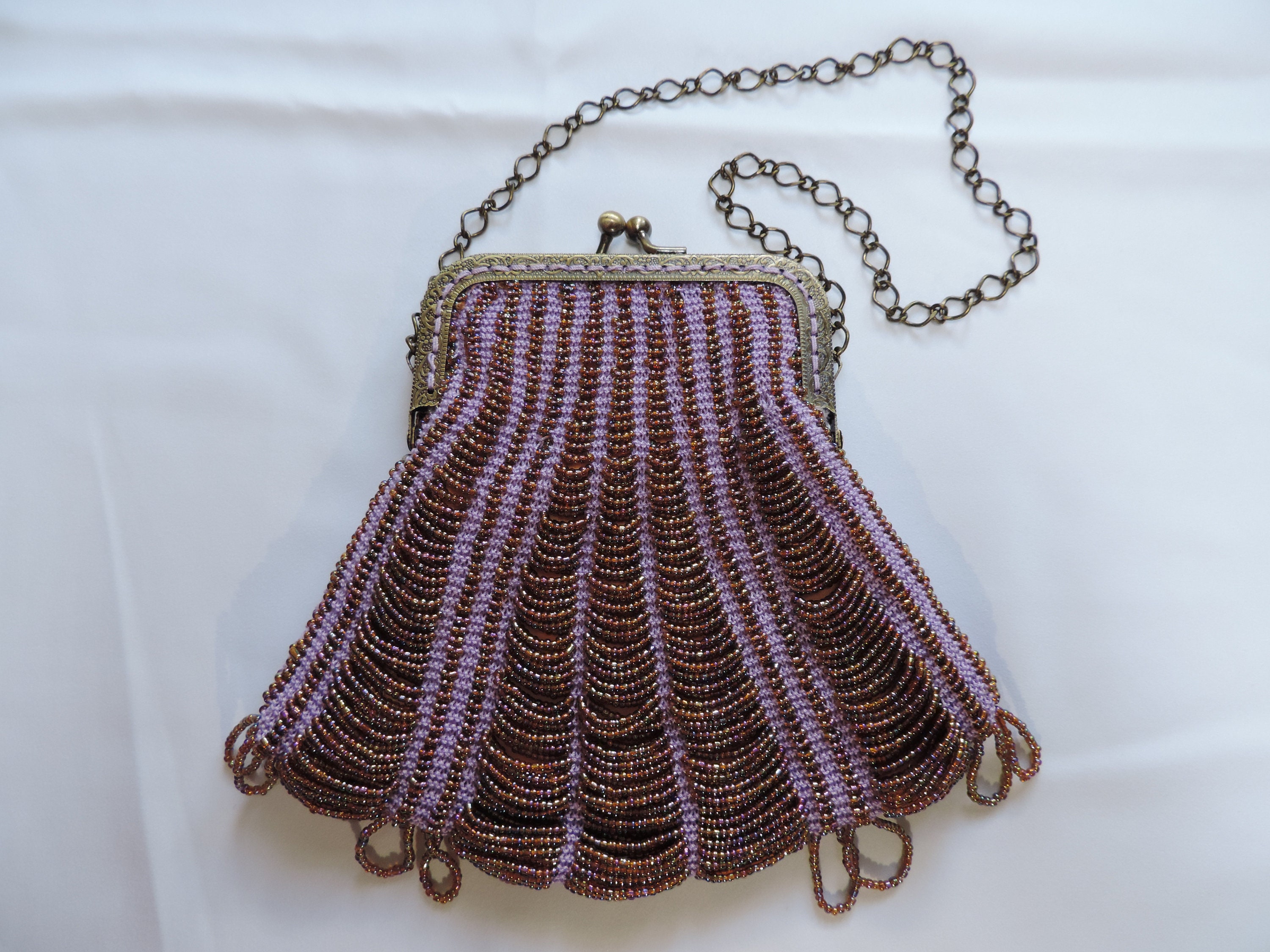 FREE Victorian longpurse aka Misers: Knitting pattern