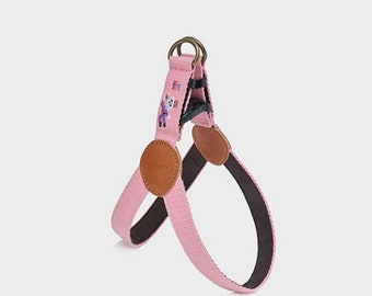 HOWLPOT Adventure Dog Harness Pink Budapest Training High Quality Embroidered Outdoor Accessories Walk Gear Durable Innovative Made in Korea