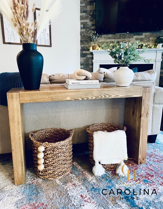 Modern minimalist 2024 console table