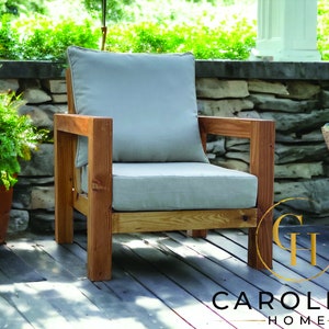 Carolina Home - Outdoor Patio Chair Furniture Ideal for Porch, Pool, Balcony, Backyard, Deck. Set of 2 options.