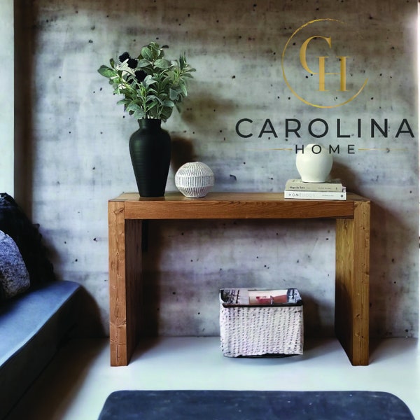 Carolina Home - Modern Console Table for Entryway, Sofa, Living Room. Narrow Minimalist Design To Enhance Home Decor