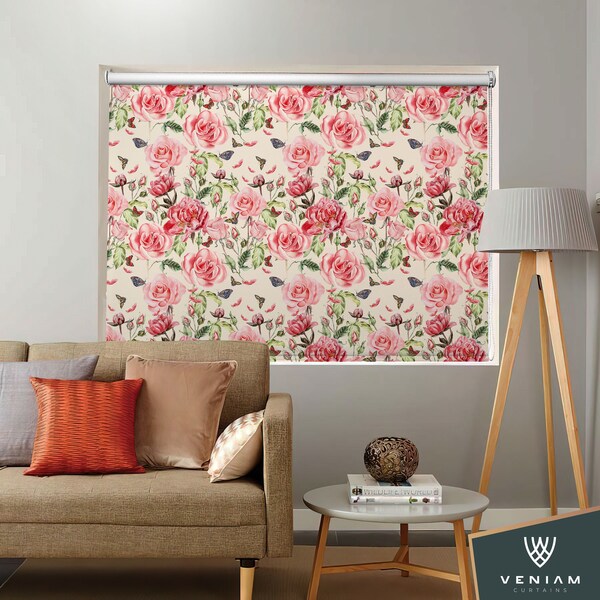 Printed Roller Shade Etsy