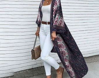 velvet yarn cardigan