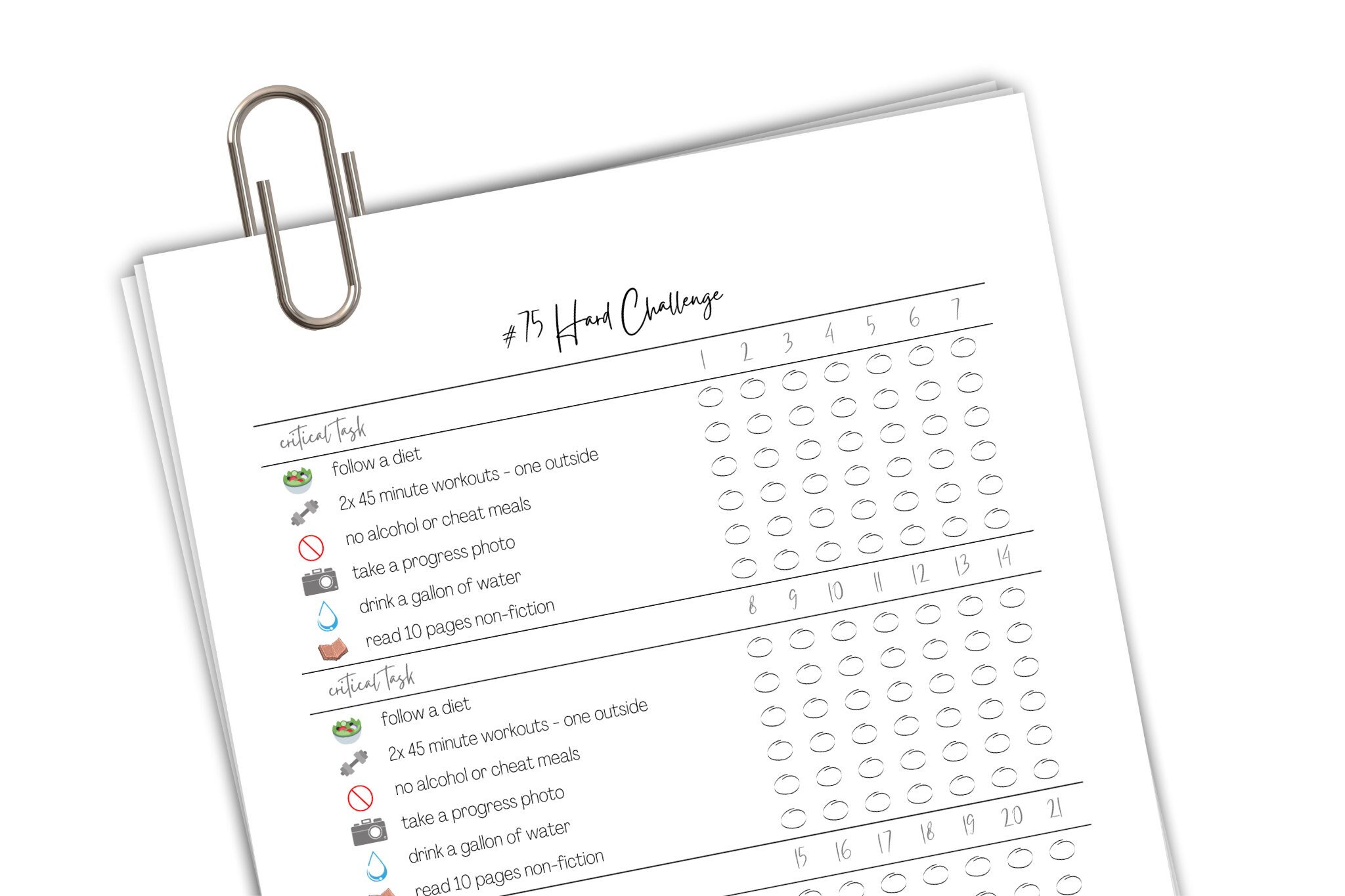 75-day-hard-challenge-printable-checklist-etsy