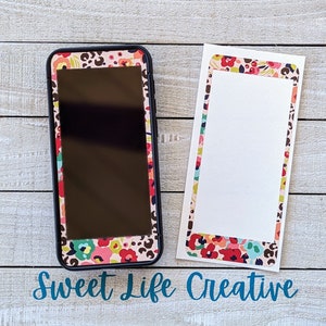Floral Leopard - Omnipod 5 PDM - Personal Diabetes Manager Sticker Decal