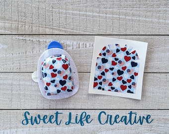 American Honey - Americana - USA - Omnipod Pod Sticker Decal