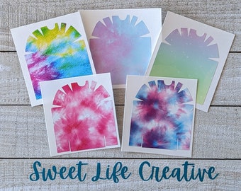 Tie-Dye Collection - Set of 5 - Omnipod Pod Decal Sticker