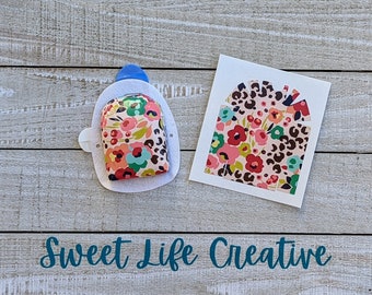 Floral Leopard - Omnipod Pod Decal Sticker