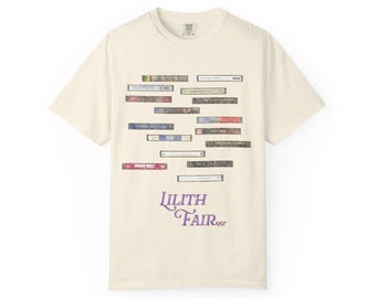90s vintage Lilith Fair サラ・マクラクラン ロンt Vintage 90s Sarah Mclachlan Shirt Size XL Vintage Lilith