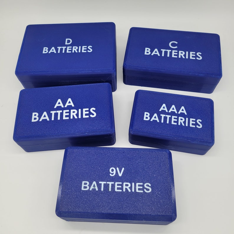 Battery Organizers, Battery Storage