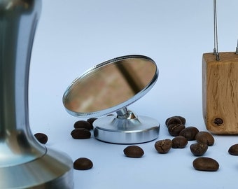 Espresso Shot Coffee Mirror 50mm 2" Porterfilter Monitor